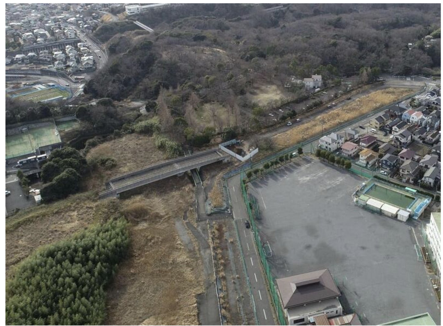 上永谷舞岡地区の現在の様子。
