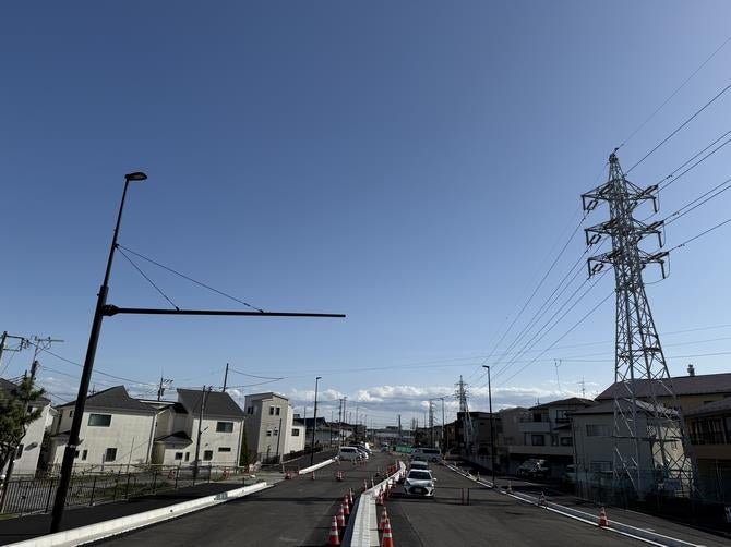 事業中区間（南側）の整備状況（令和7年4月時点）