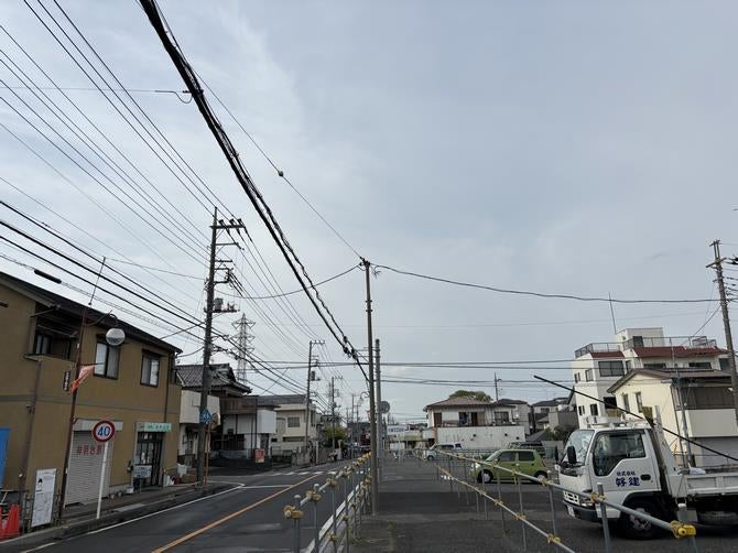 事業区間南側の整備状況（北向き）（令和6年4月時点）
