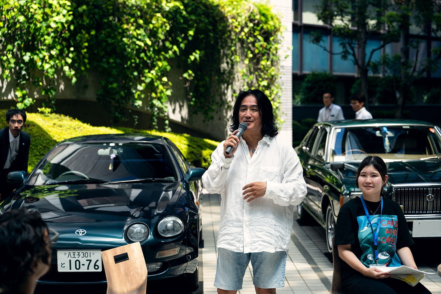 ベテランモータージャーナリストの嶋田智之さん。
