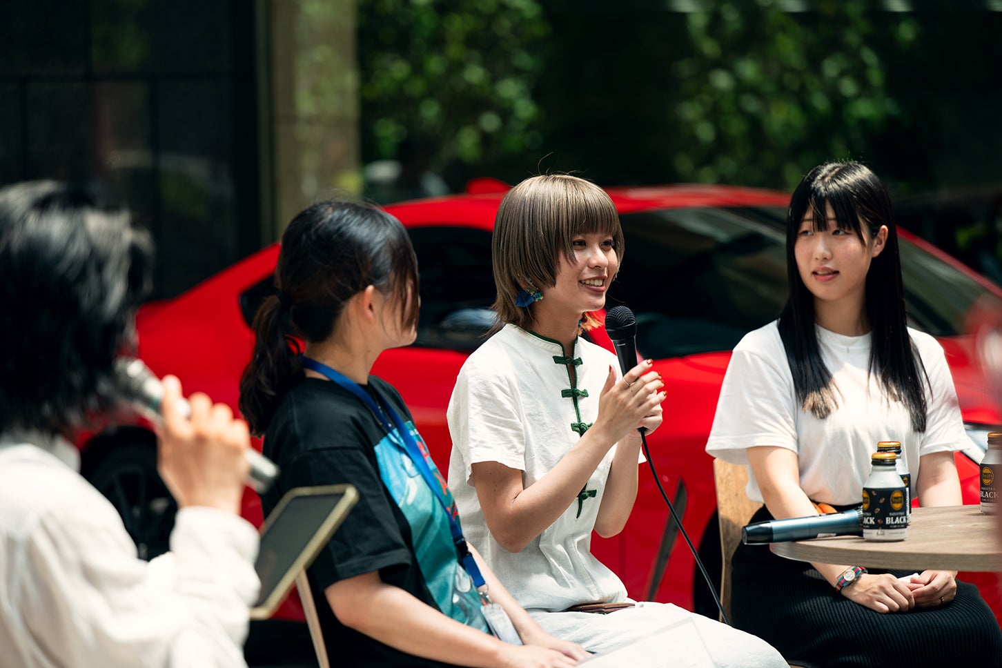 左からギシさん、ねぎさん、びーとんさん。