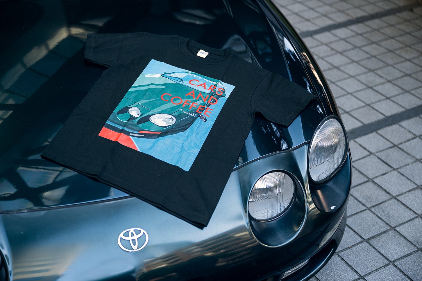 今回、ねぎさんがデザインしたイベントポスターはスタッフ用Tシャツにもプリント。カワイイと会場で評判に！