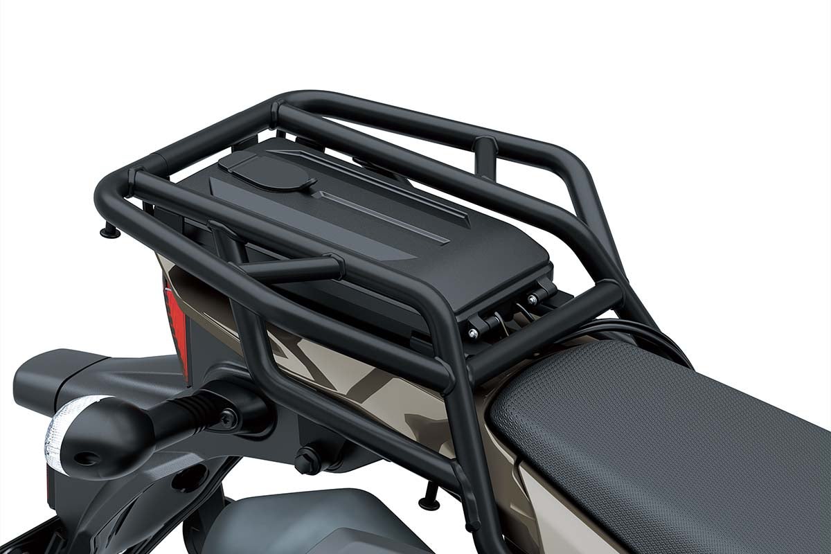 KLX230 DF純正アクセサリーのETC車載器セット