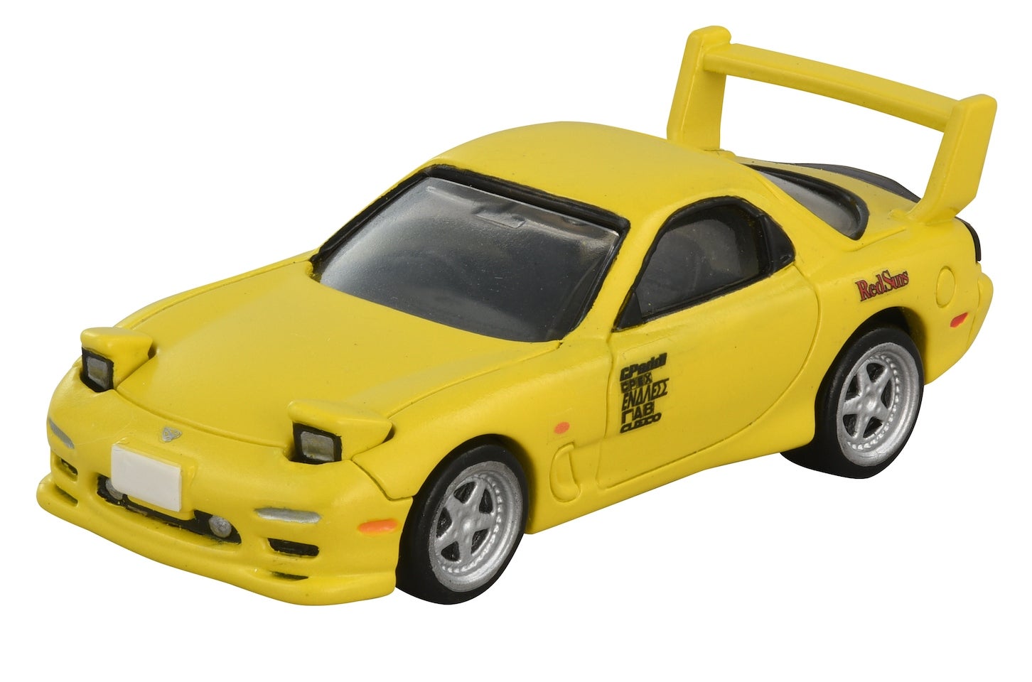 トミカプレミアム unlimited STEERING VIEW 頭文字D FD3S RX-7（第1巻仕様）に付属するミニカー