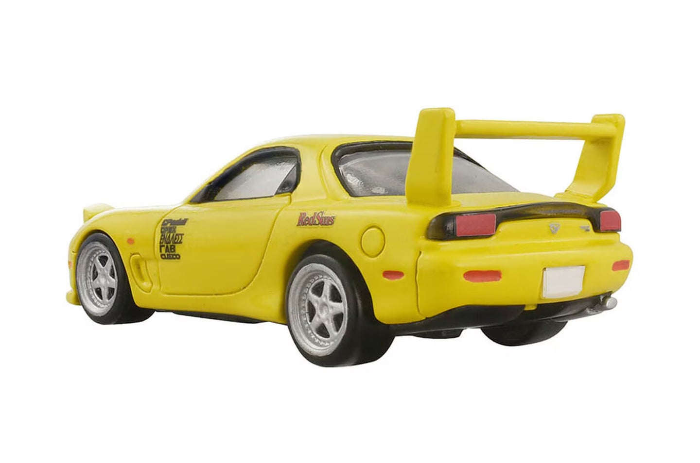 トミカプレミアム unlimited STEERING VIEW 頭文字D FD3S RX-7（第1巻仕様）に付属するミニカー