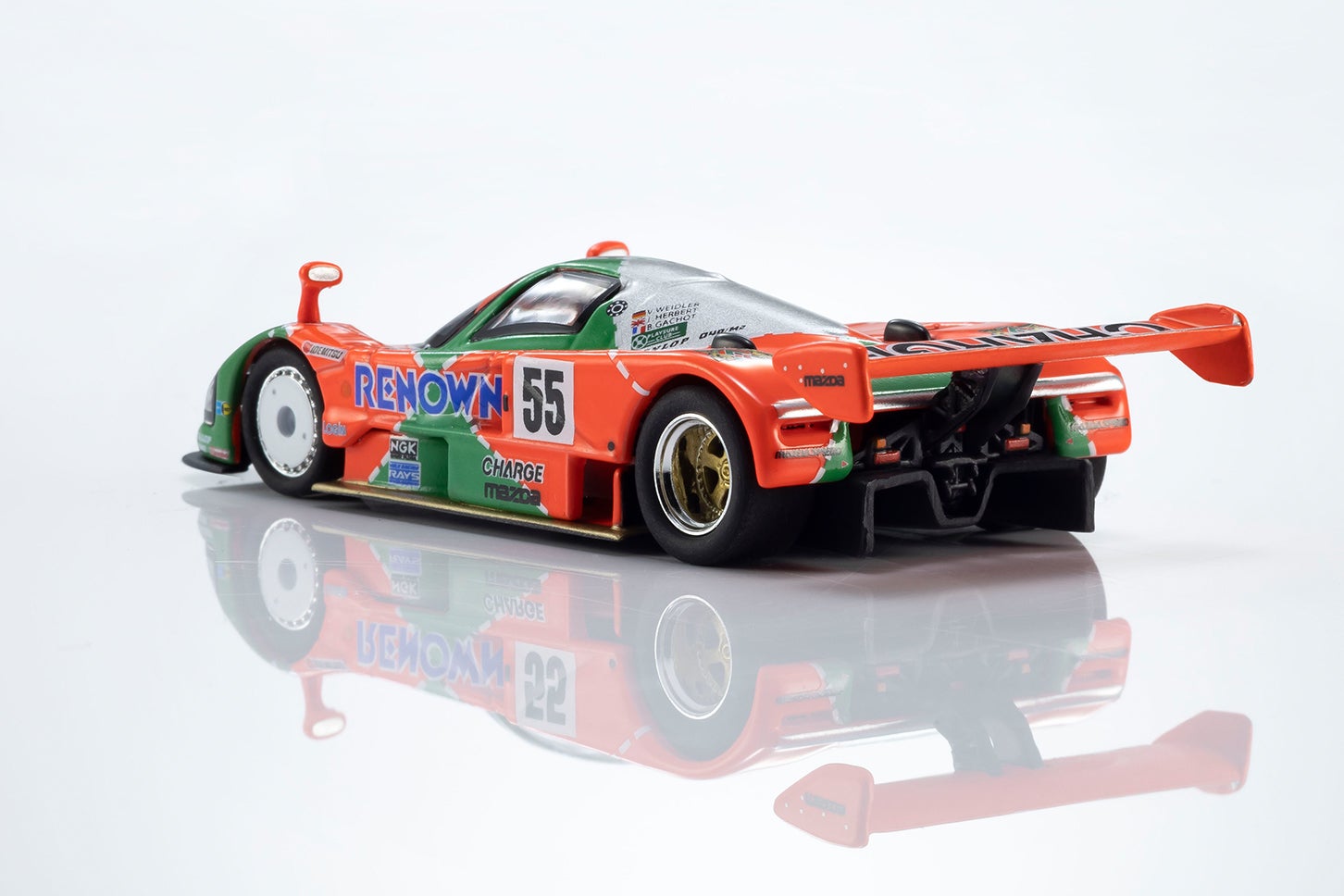 MAZDA 787B KYOSHO MINI CAR & BOOK版ミニカー
