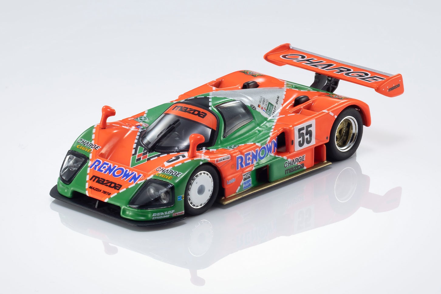 MAZDA 787B KYOSHO MINI CAR & BOOK版ミニカー