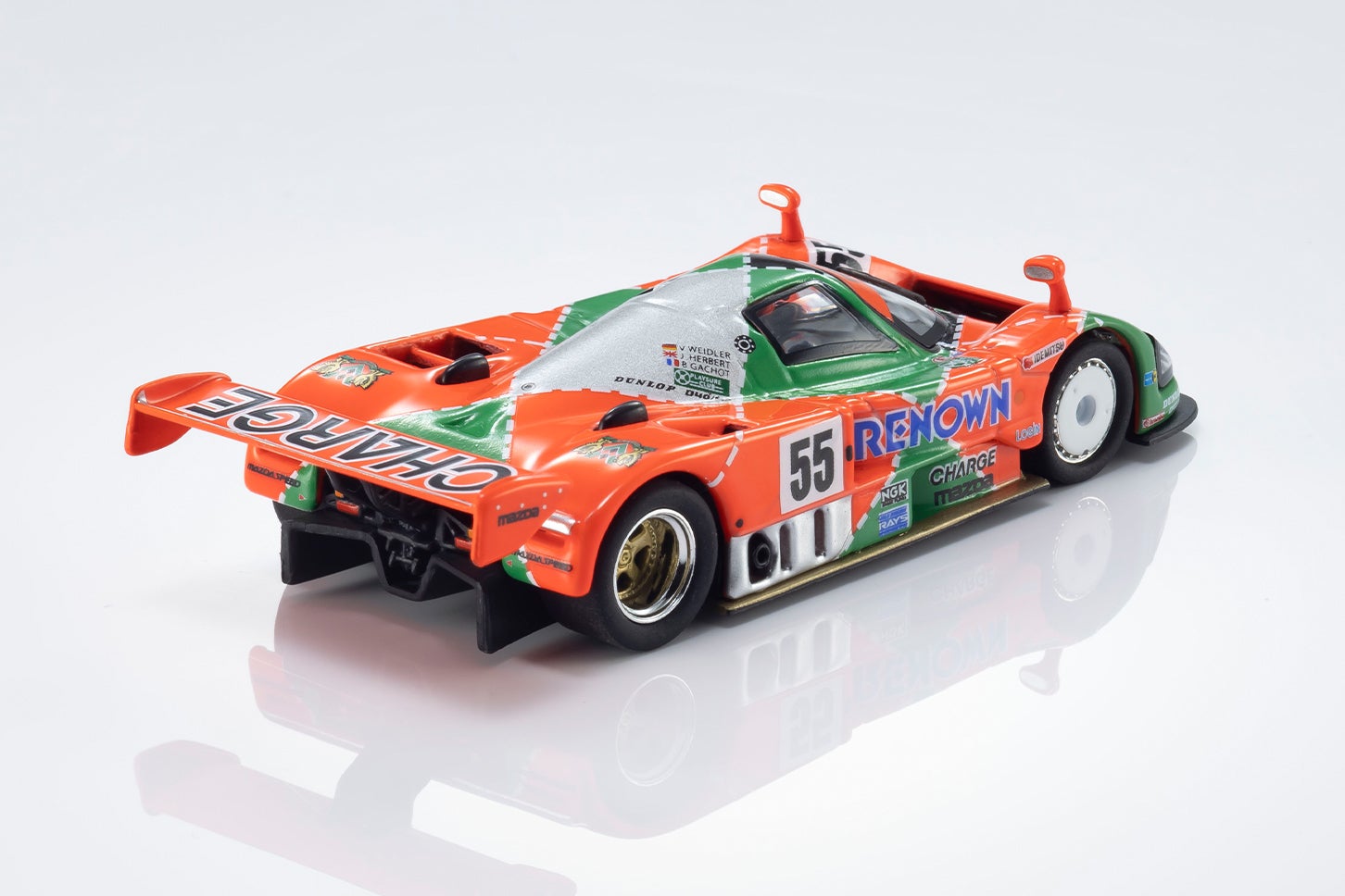 MAZDA 787B KYOSHO MINI CAR & BOOK版ミニカー