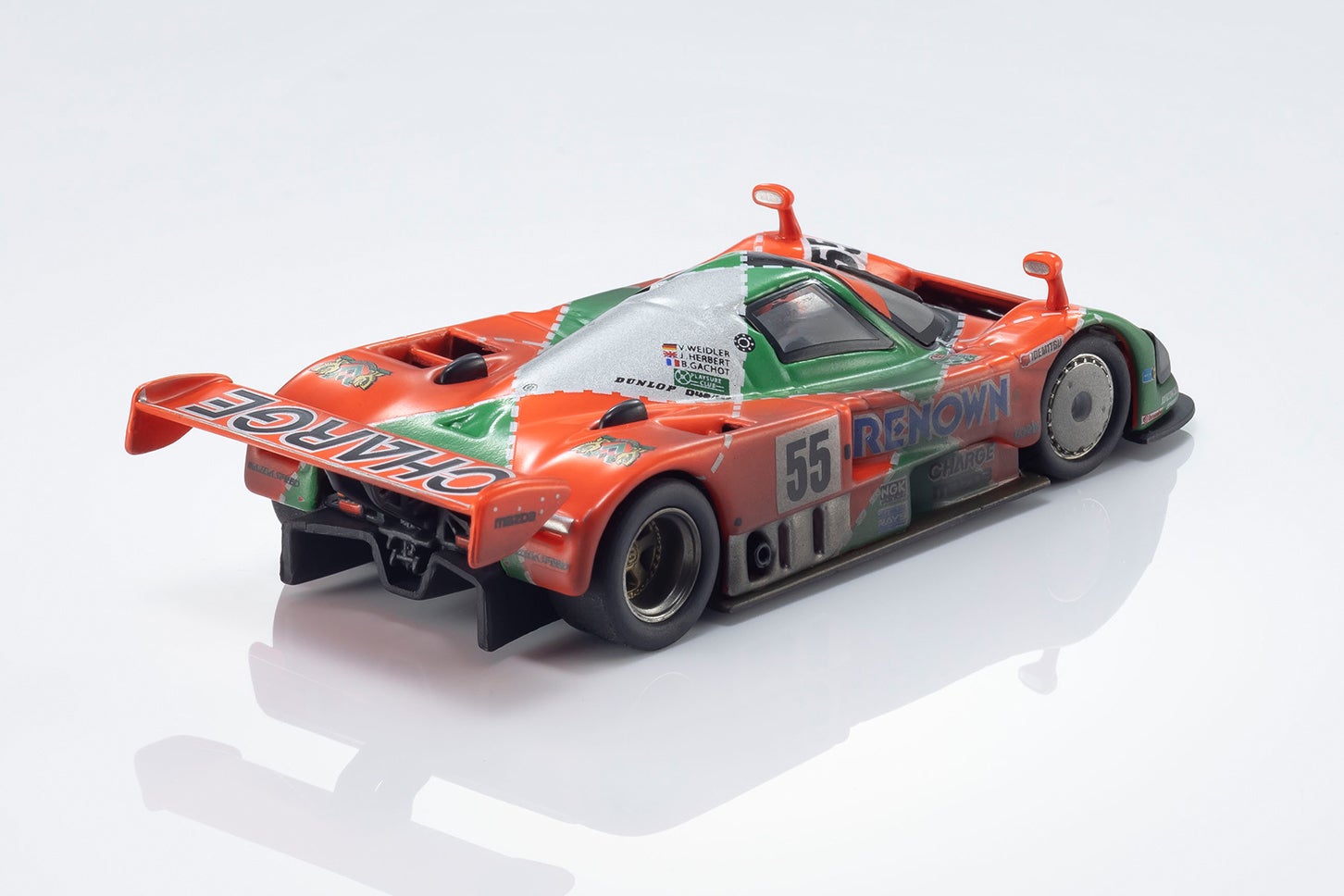 MAZDA 787B AFTER RACE版ミニカー