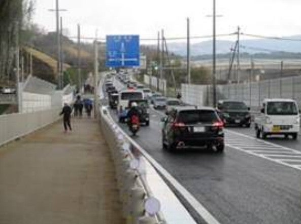 2020年に開通した東中央線（木津川橋）