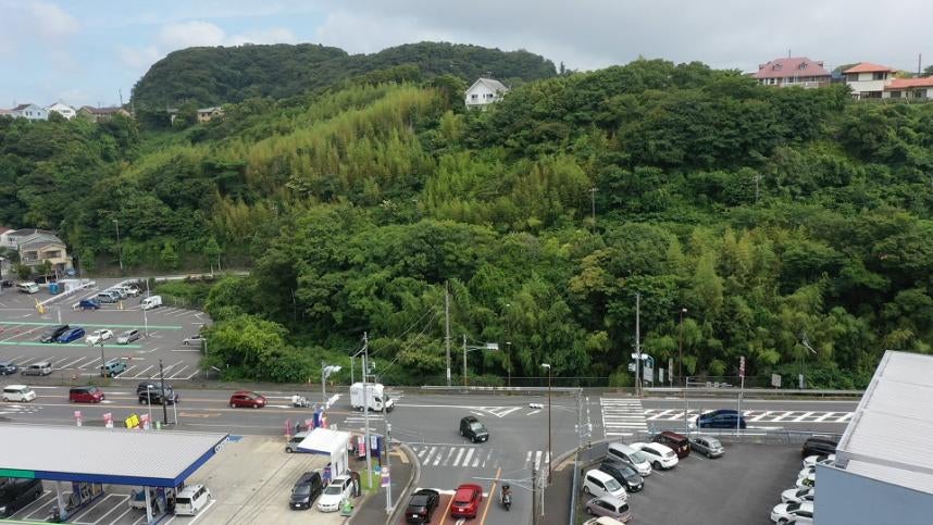 トンネルが新設される地点。