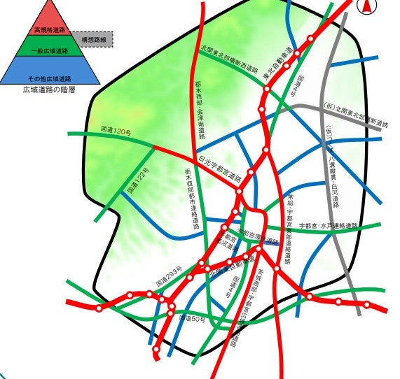 「つくば・八溝縦貫・白河道路」の概要