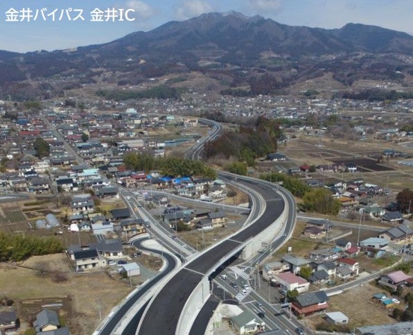 開通が進む上信道