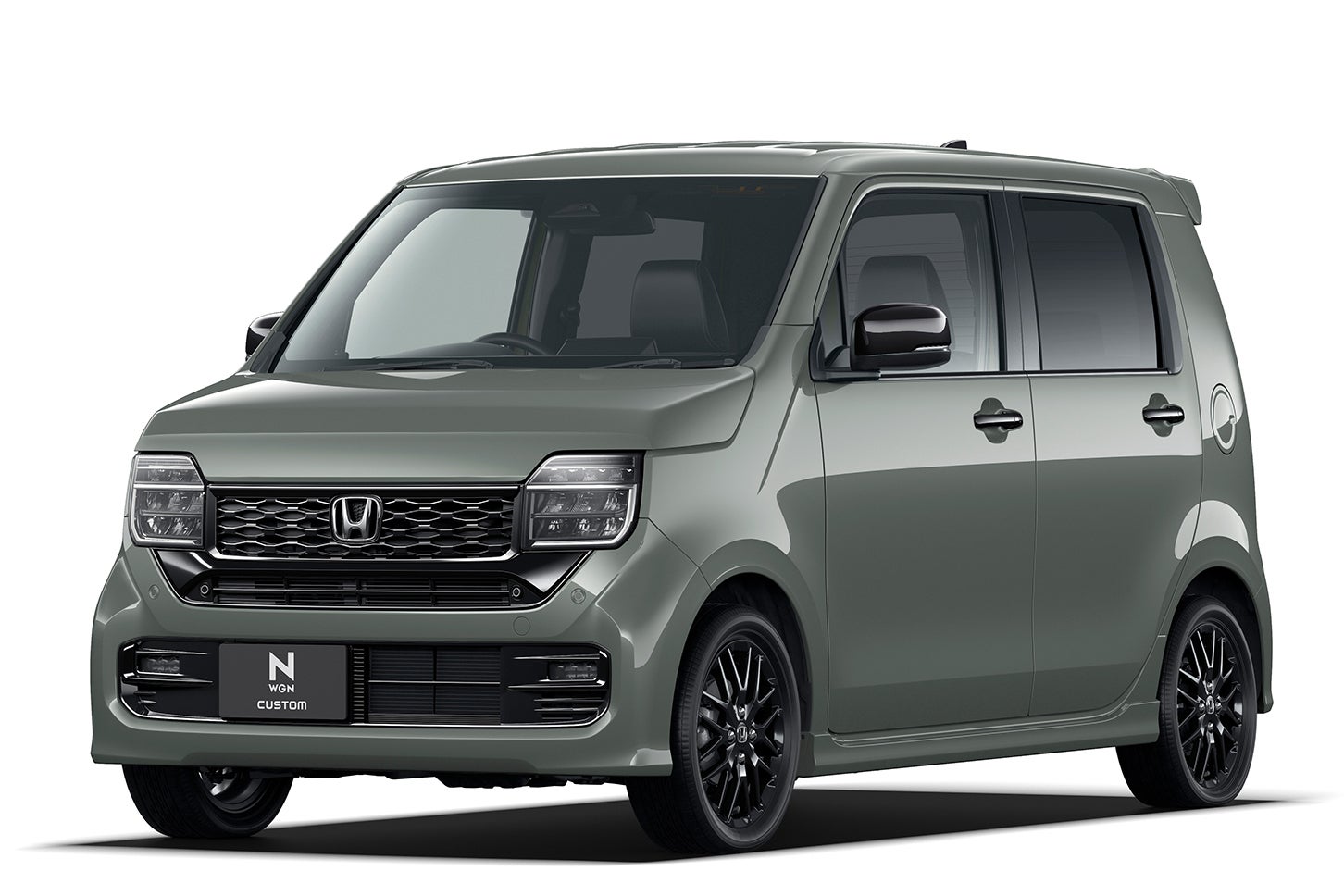 ホンダN-WGNカスタムL・ターボ ブラックスタイル（特別仕様車）｜ボディカラー：ボタニカルグリーン・パール