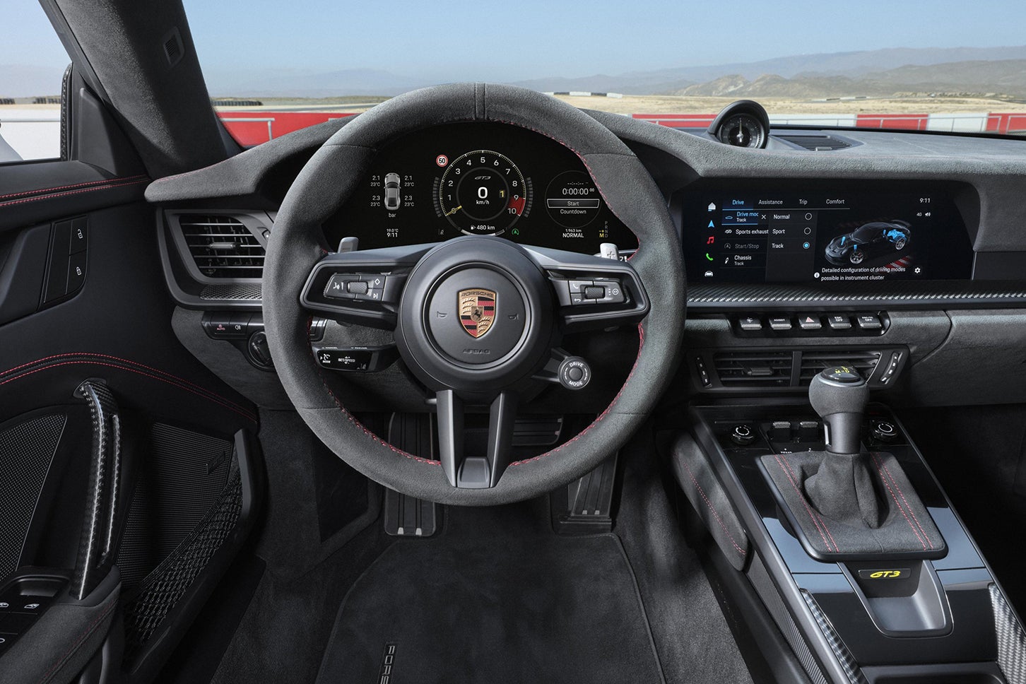 ポルシェ911 GT3（992.2型）｜Porsche 911 GT3（type 992.2）※写真はオプションの「ヴァイザッハ パッケージ」装着車
