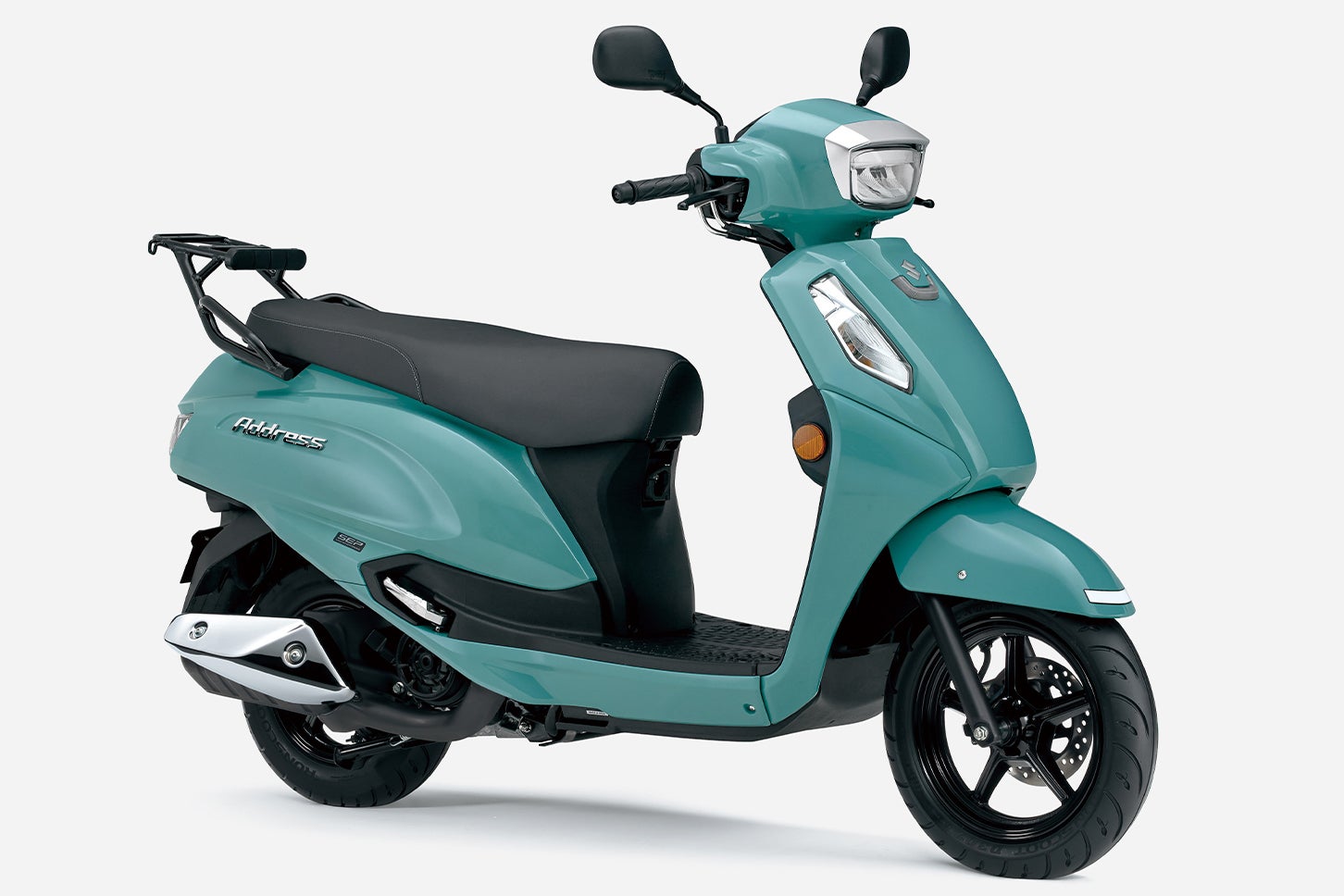 新型アドレス125「ソリッドアイスグリーン」カラー