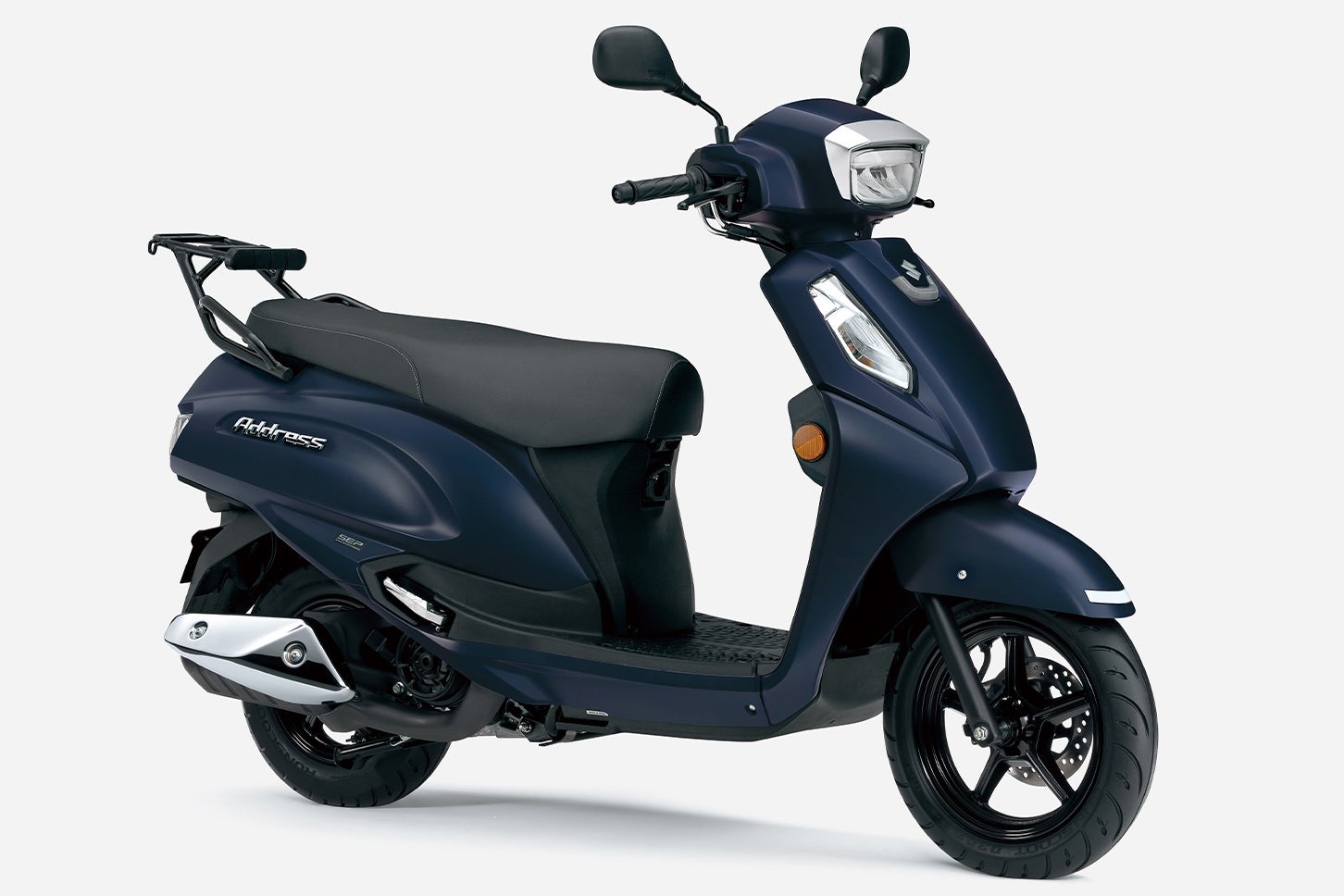新型アドレス125「マットステラブルーメタリック」カラー