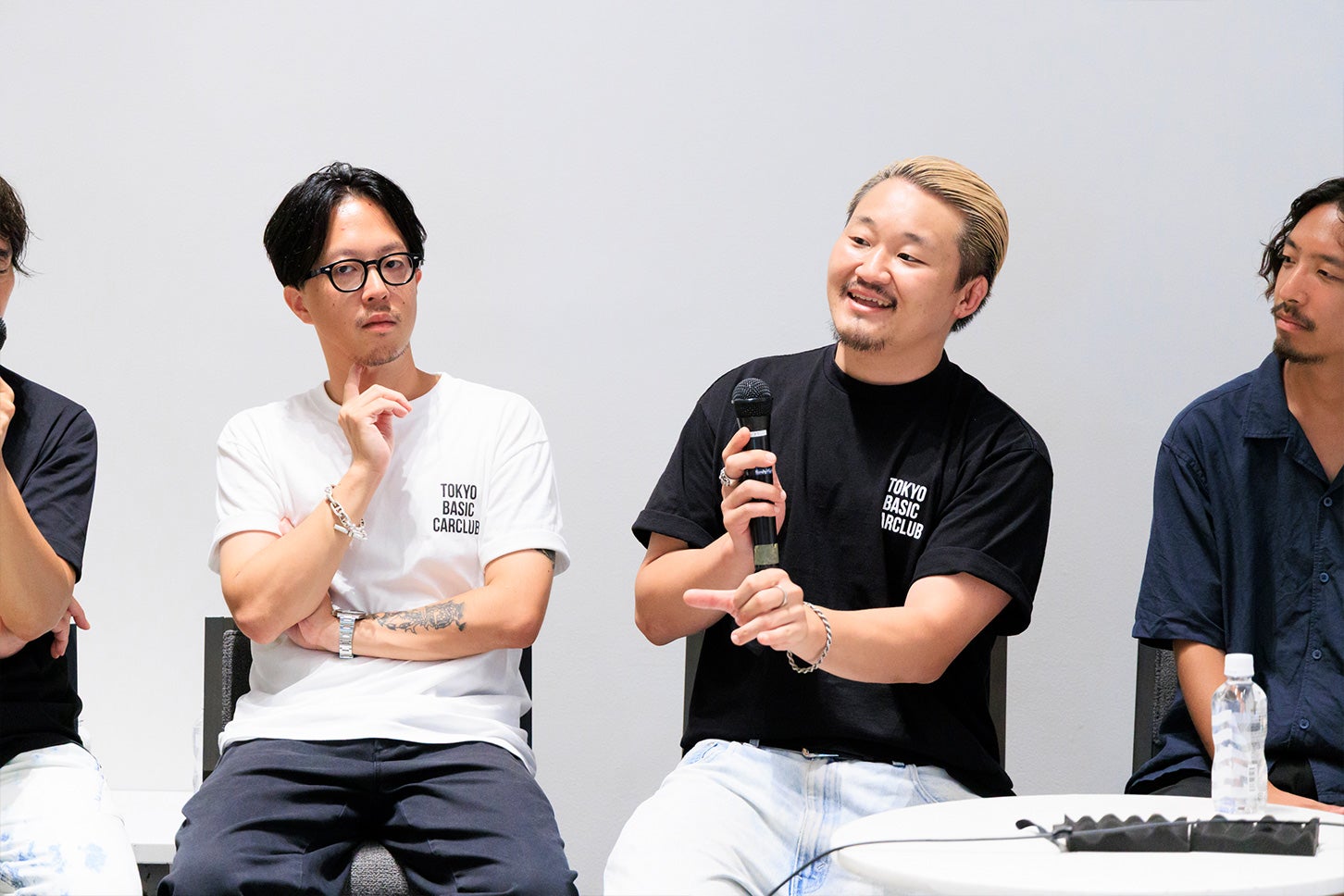 tokyo basic car clubの南部翔也さんと、栗原勘之さん