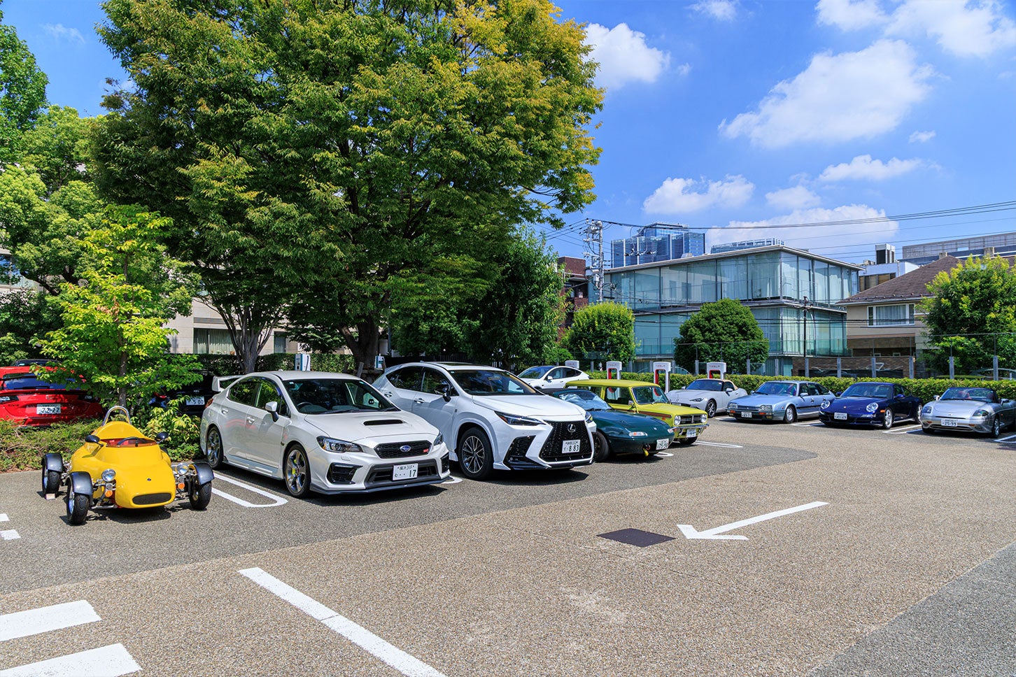 さすが代官山モーニングクルーズ！ とっても珍しいクルマも来ていましたよ。