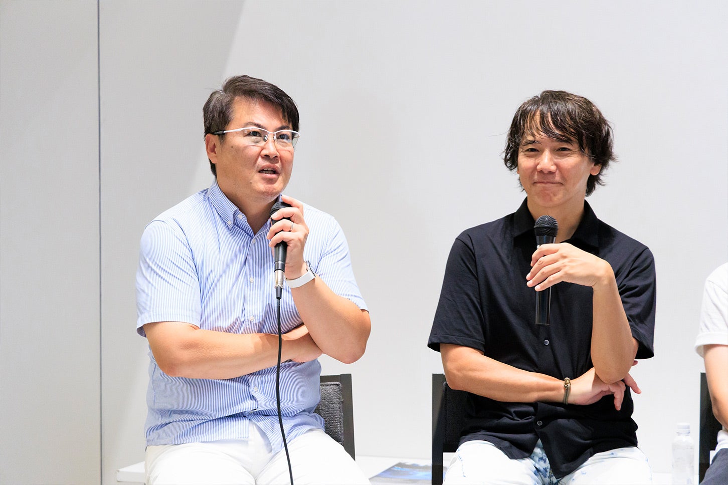 山本シンヤさんと、河西啓介さん