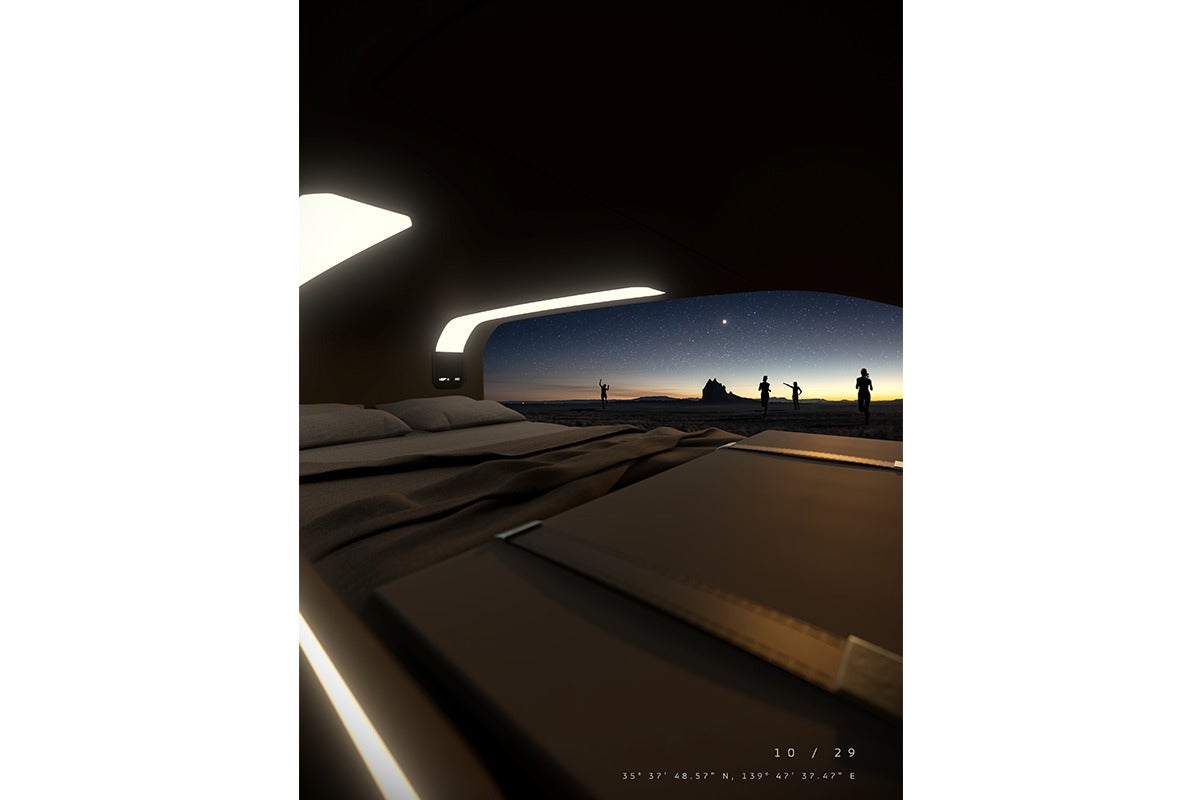 「ジャパンモビリティショー2025」イメージビジュアル。クロスオーバーSUVコンセプトカーと関係がありそうだ。