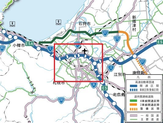 「国道5号 創成川通」の概要