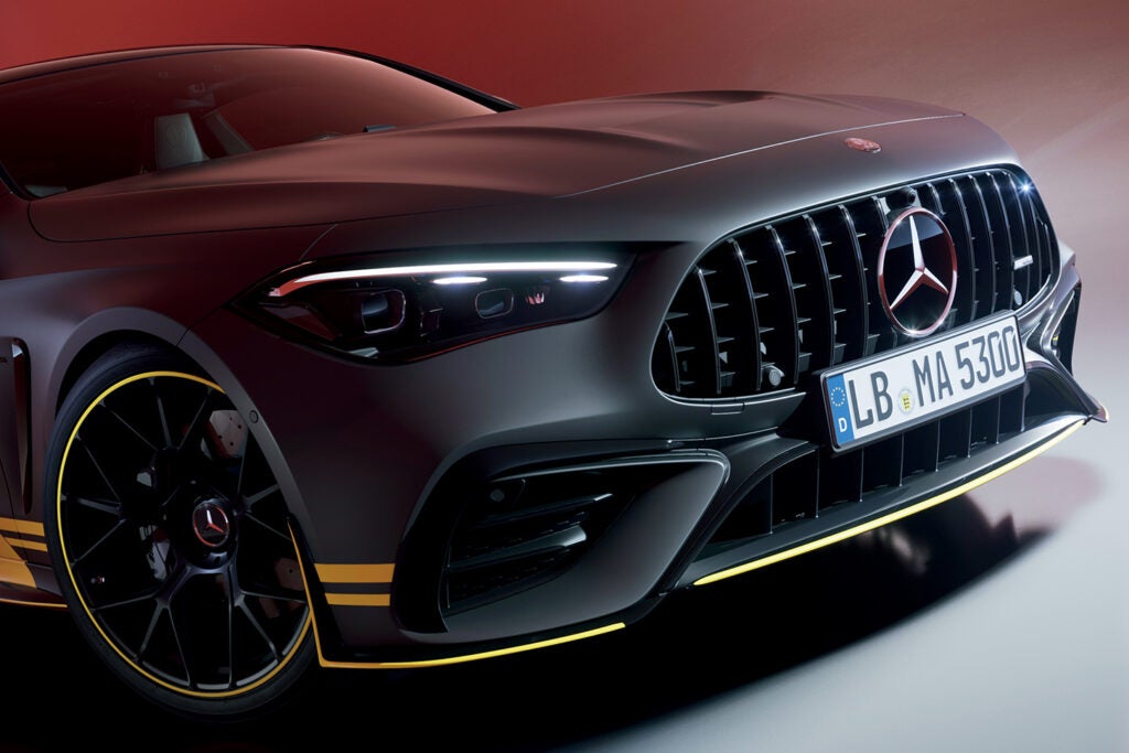 メルセデスAMG CLE 53 4MATIC＋クーペにイエローアクセントの特別仕様