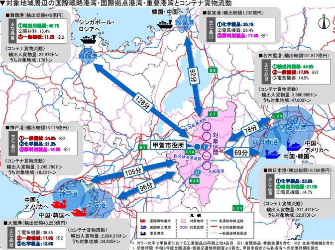 近畿地方のハブ的南北軸として期待が高まっている