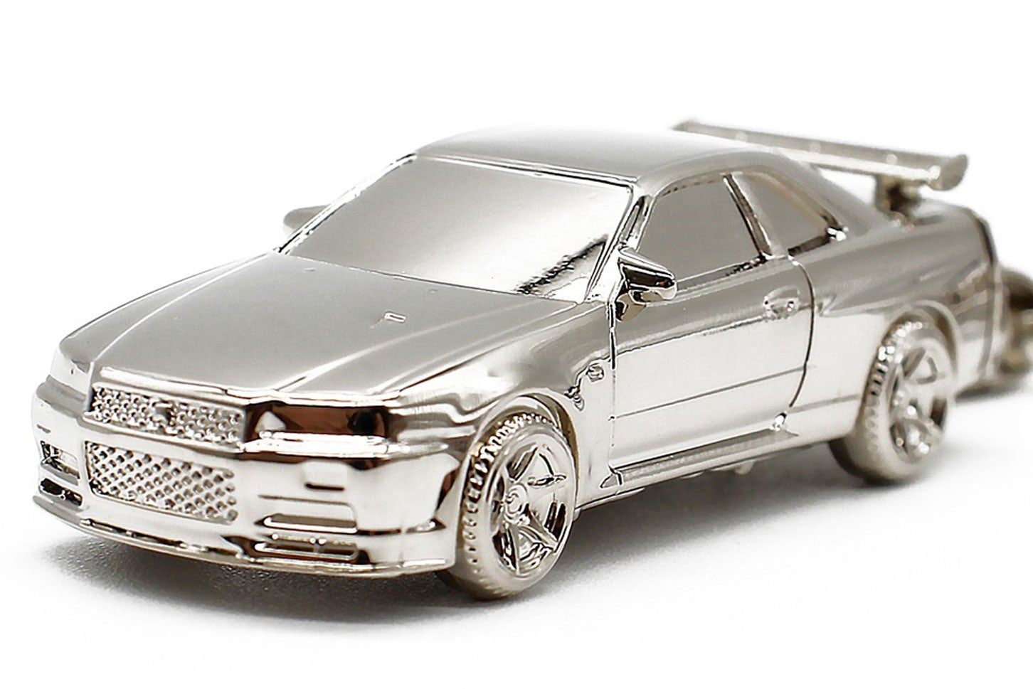 日産 スカイラインGT-R （BNR34）3Dキーリング。
