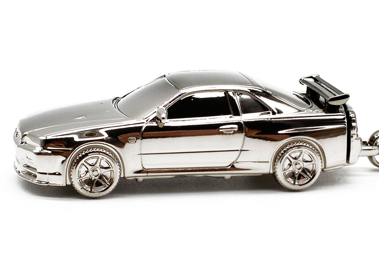 日産 スカイラインGT-R （BNR34）3Dキーリング。