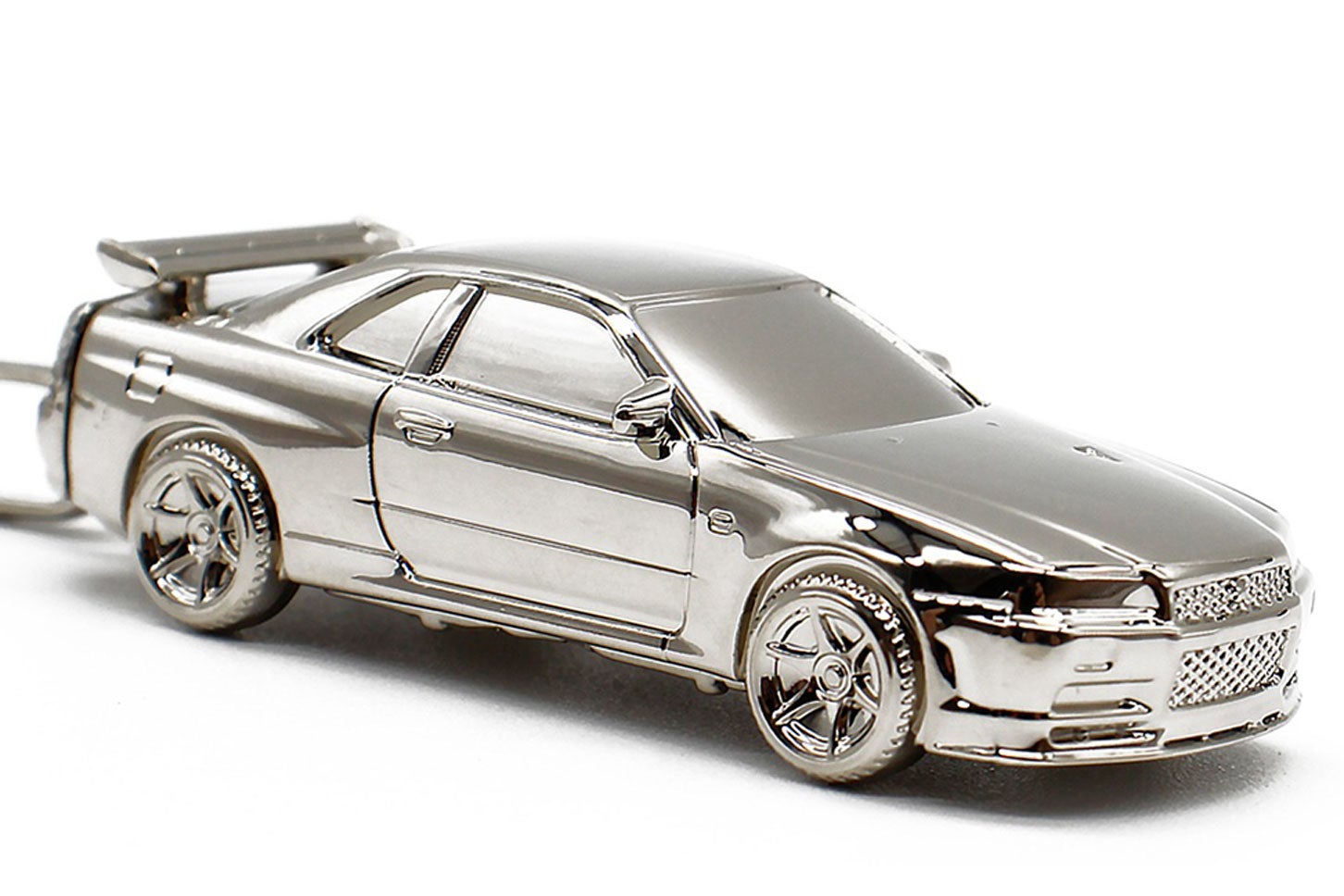 日産 スカイラインGT-R （BNR34）3Dキーリング。