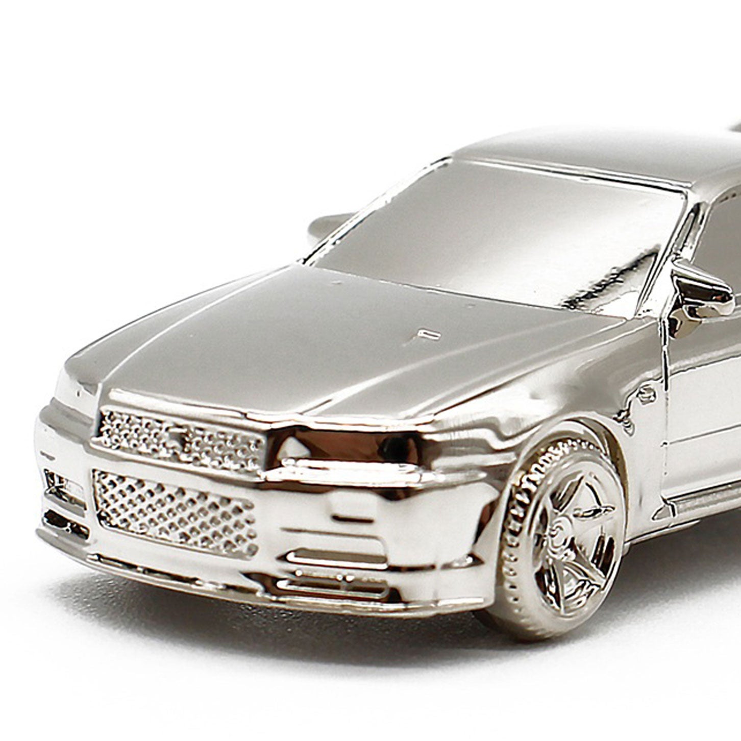 日産 スカイラインGT-R （BNR34）3Dキーリング。