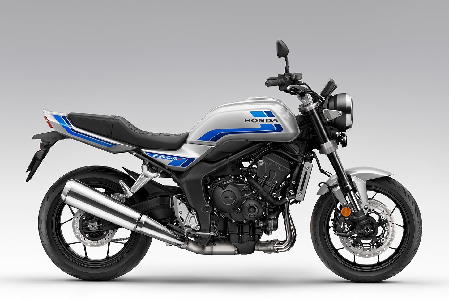 ホンダCB1000F｜カラー：ウルフシルバーメタリック（ブルーストライプ）
