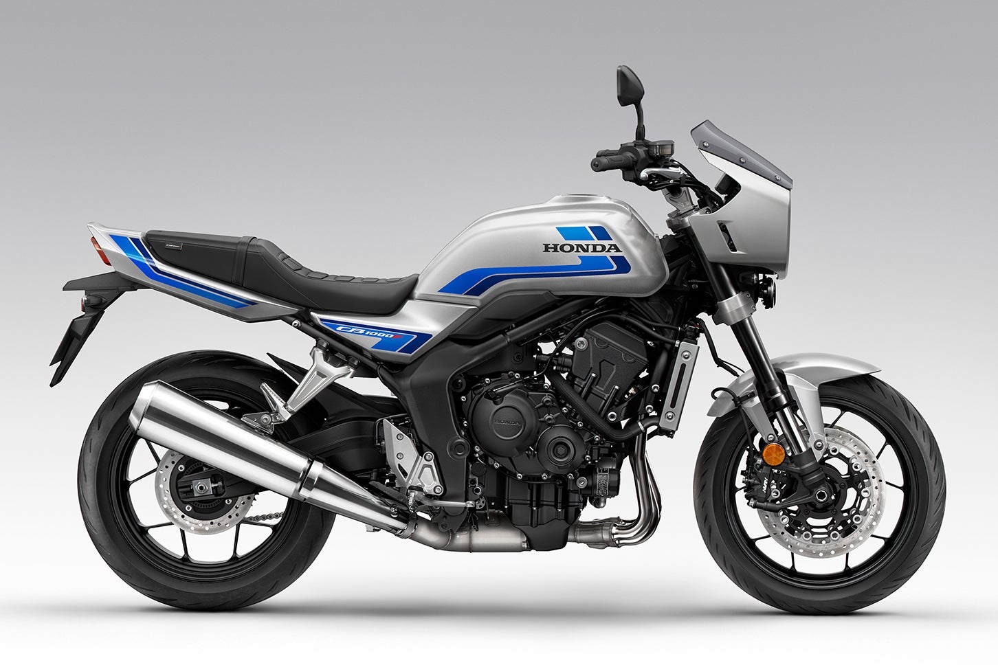 ホンダCB1000F SE｜カラー：ウルフシルバーメタリック（ブルーストライプ）