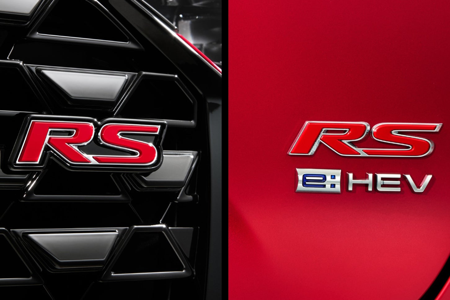 ホンダ・ヴェゼルe:HEV RS｜RSエンブレム（フロント／リヤ）