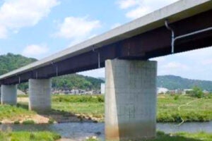 東広島高田道路のうち、2025年5月に完成した「安芸高田大橋」。