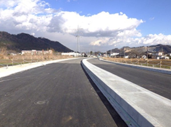 津久井相模原連絡道路の工事中区間