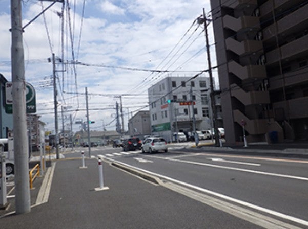 改良済みの西橋本一丁目交差点