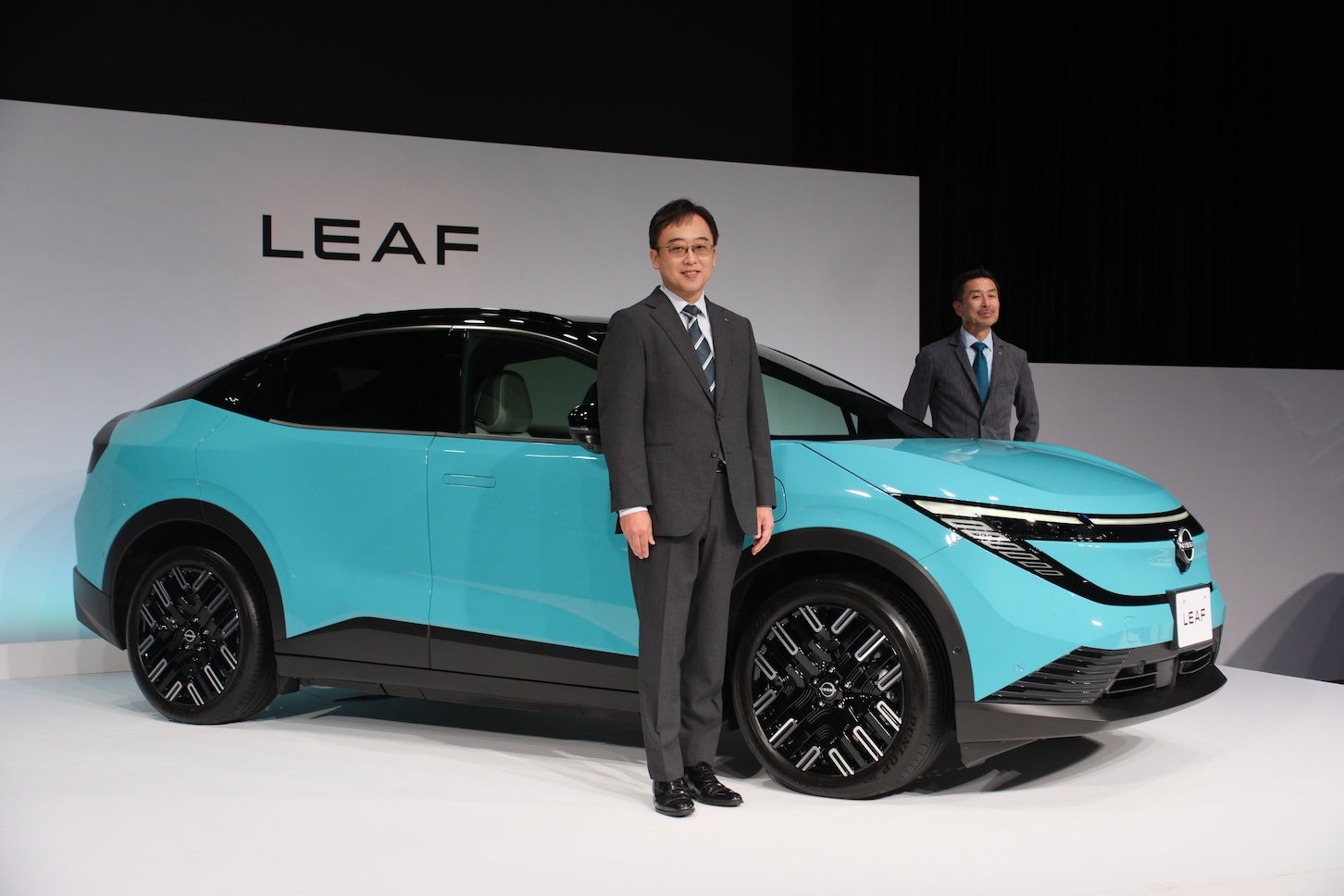 新型 日産リーフ発表会の様子