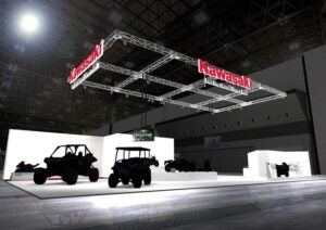 ジャパンモビリティショー2025 カワサキ出展ブースイメージ