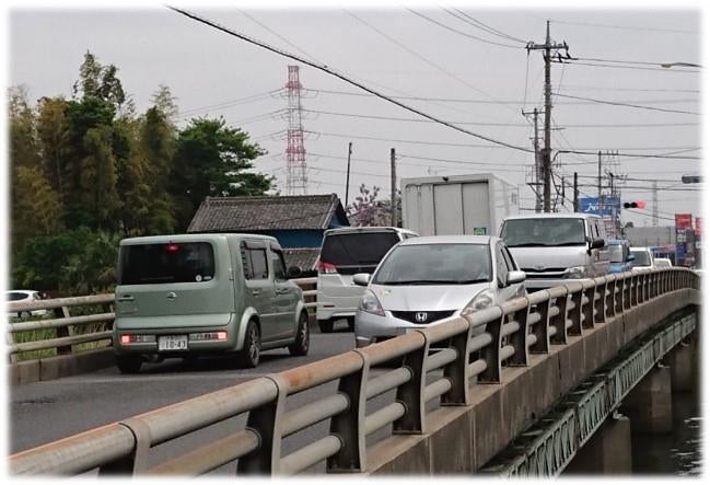さいたま春日部線の岩槻橋。