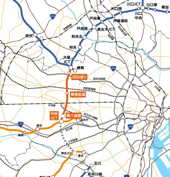 外環道はまだ、全線開通まで道半ばとなっている。