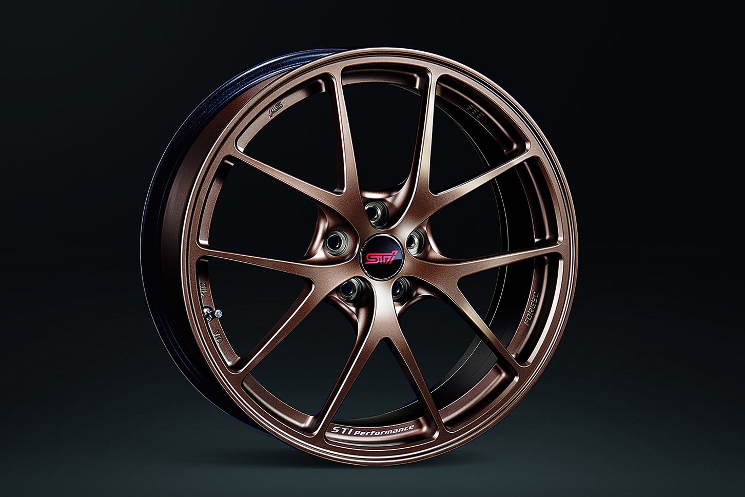 スバルBRZ STIスポーツ・タイプRA withリヤスポイラー｜STI製BBS18インチ×7.5Jアルミホイール（マットブロンズ）