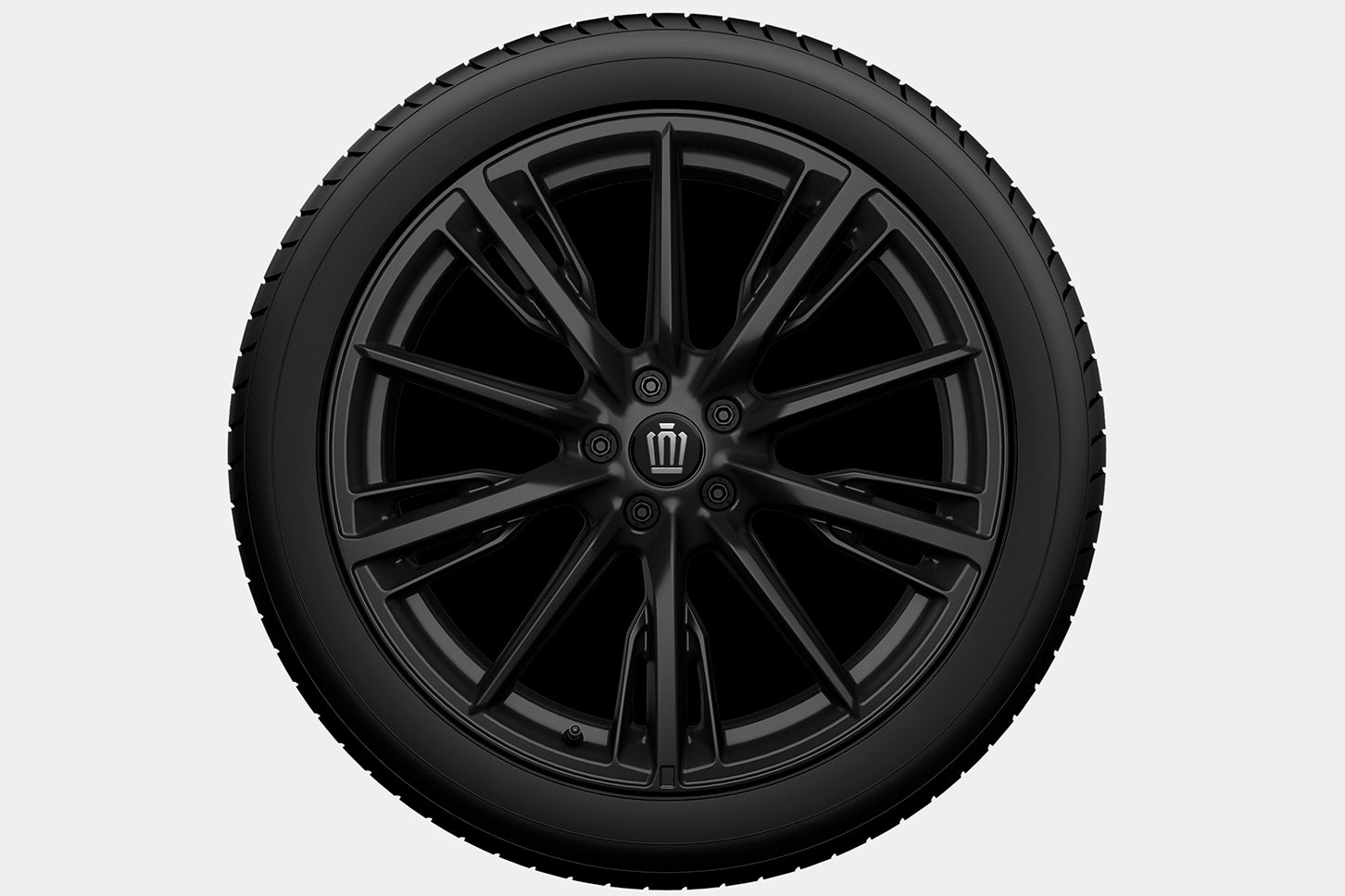 トヨタ・クラウン エステート“THE 70th”｜235/45R21タイヤ＆21×8.5Jアルミホイール（マットブラック塗装）＆センターオーナメント