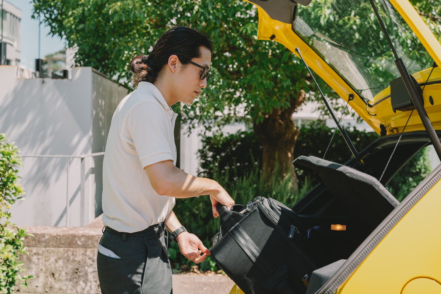 小柄な見た目にも関わらず、ラゲッジスペースの収納力も実用向き。