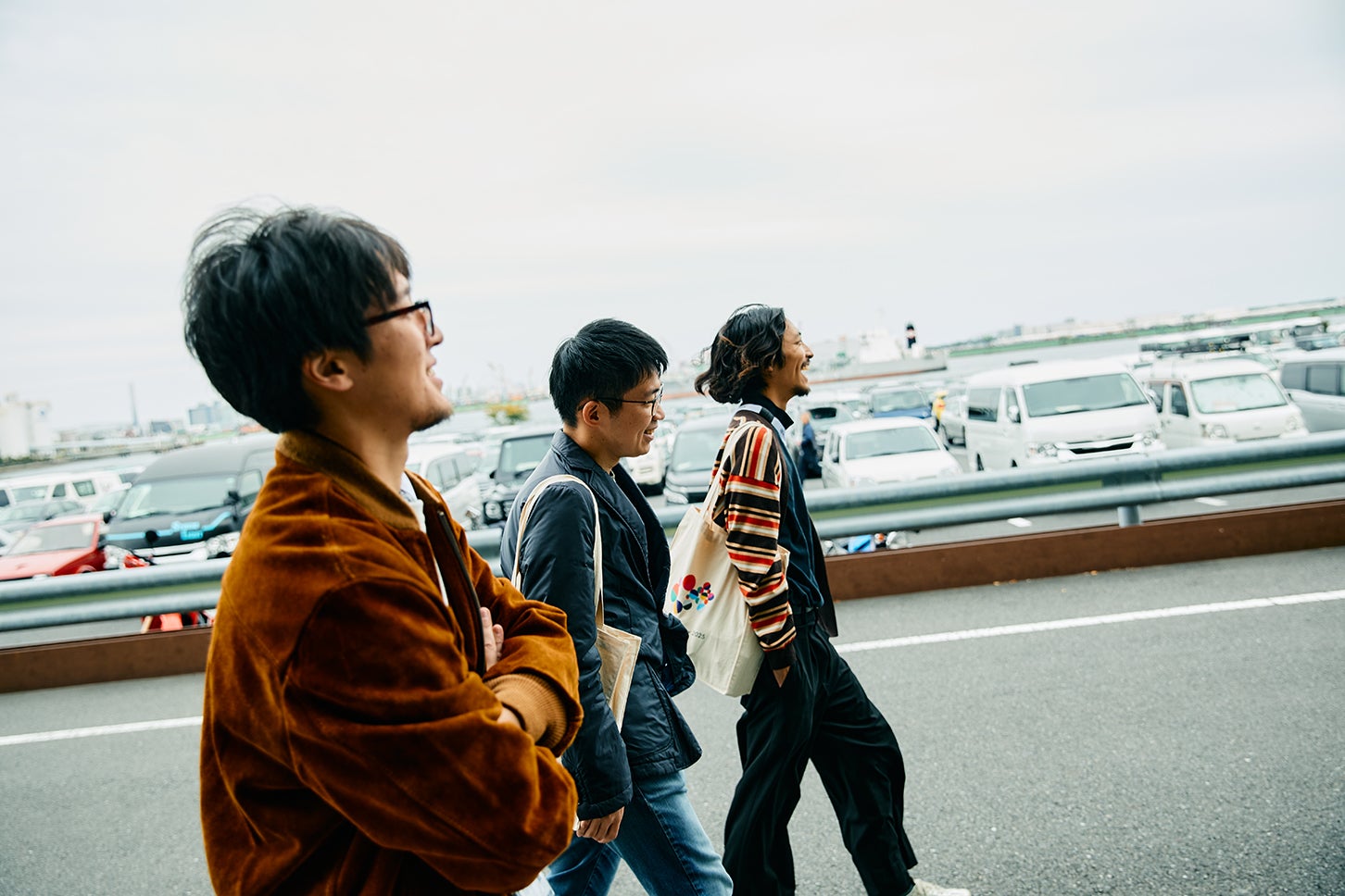 YCSのメンバー3名。左から本田浩隆（愛車：シトロエン BX19TZi）、甲野大輔（愛車：ホンダ S2000）、後藤和樹（愛車：いすゞ ピアッツァXE）