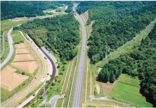 2020年に全線開通を迎えた深川・留萌自動車道。