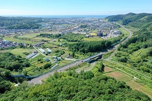 2020年に全線開通を迎えた深川・留萌自動車道。