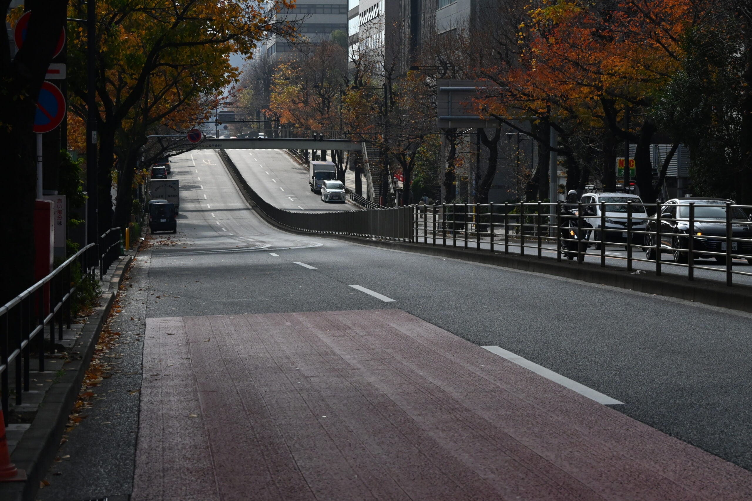 環状第1号線の靖国神社付近。