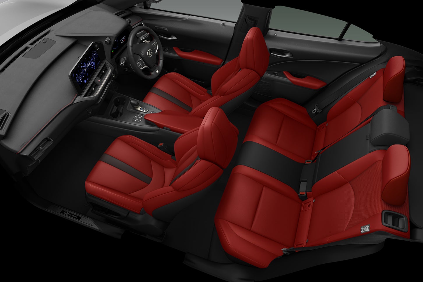 レクサスUX300h“Fスポーツ”｜シートカラー：“Fスポーツ”専用フレアレッド